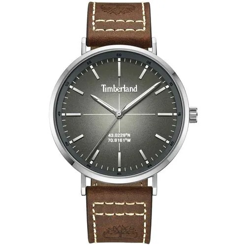 Наручные часы Timberland Часы наручные Timberland TDWGA2231101 Гарантия 2 года, серый, черный