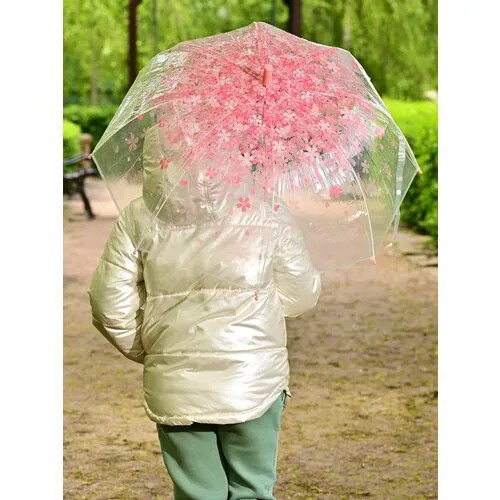 Зонт-трость Rain-Proof, розовый
