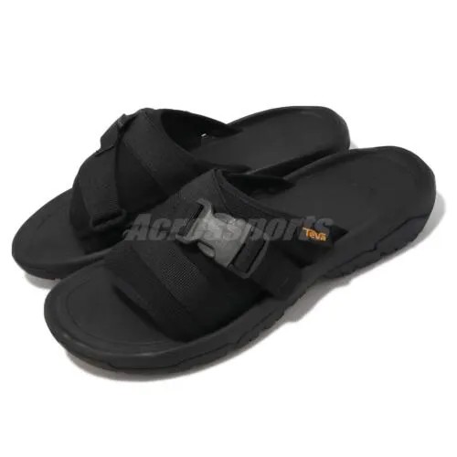 Teva M Hurricane Verge Slide Черные мужские повседневные сандалии Тапочки 1136230-BLK