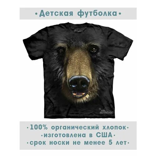Футболка The Mountain, размер S-Y, коричневый