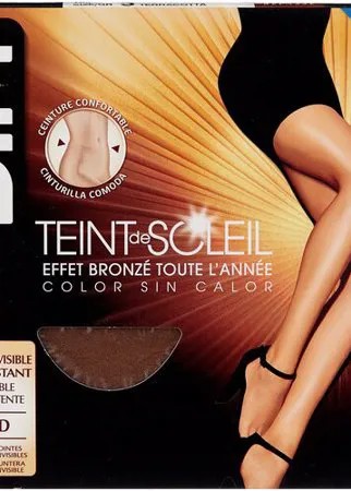 Колготки DIM Teint de Soleil Ceinture Confortable, 17 den, размер 3, terracotta (коричневый)