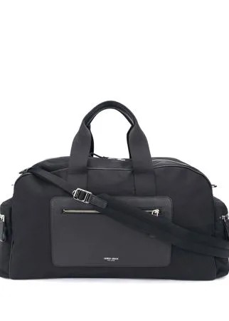 Giorgio Armani дорожная сумка с контрастной окантовкой