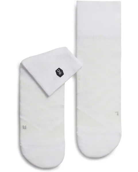 Носки On Performance Mid Socks, цвет White/Ivory