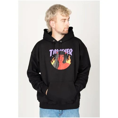 Худи Thrasher Roja Logo Hood Black / XL