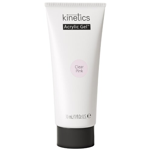 Акригель KINETICS Acrylic Gel моделирующий, 30 мл CLEAR PINK