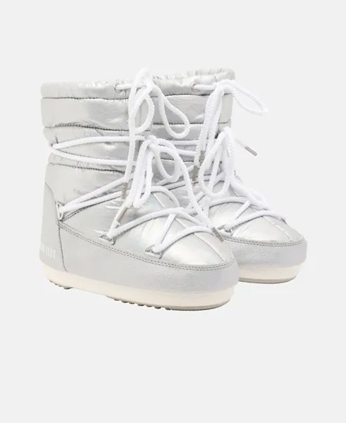 Зимние ботинки Moon Boot, серебряный