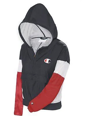 Куртка Champion Indigo Screen/Red из нейлона для разминки