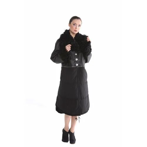 Пальто, размер 44, черный