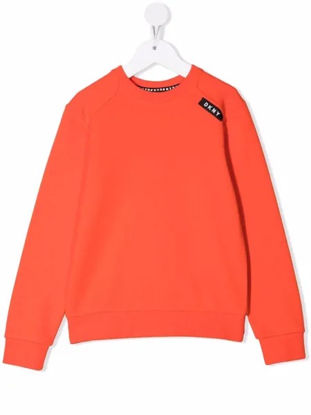 Dkny Kids толстовка с логотипом