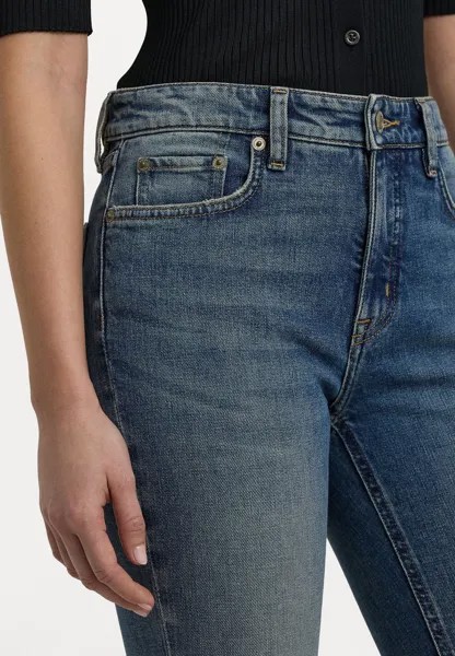 Джинсы Bootcut HIGH RISE BOOT JEAN Ralph Lauren, синий