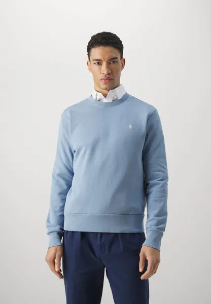 Толстовка Long Sleeve Polo Ralph Lauren, цвет channel blue