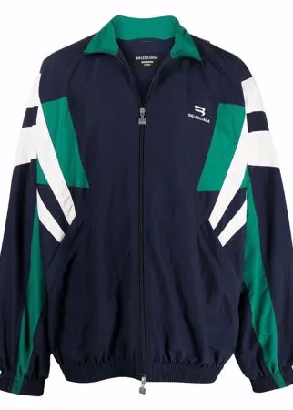 Balenciaga спортивная куртка с логотипом