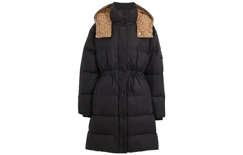 COACH Женский пуховик, цвет Black