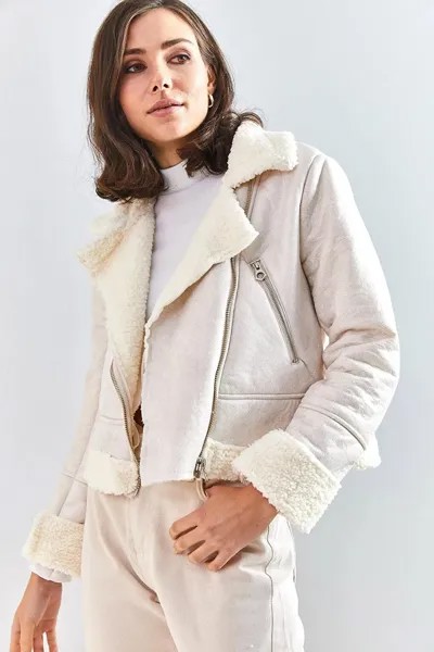 Женское плюшевое замшевое пальто 5155 SHADE