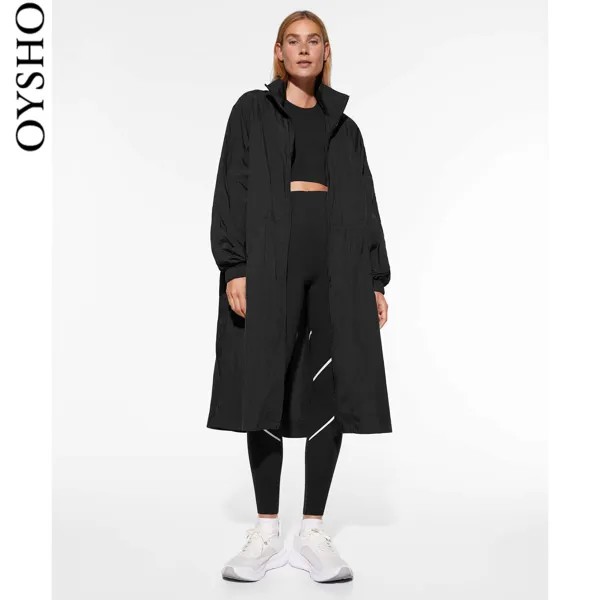 Ветровка спортивная Oysho женская, черный