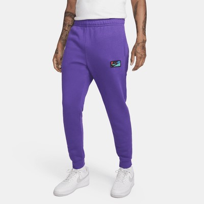 Брюки Nike Club Fleece, цвет Purple Cosmos/Purple Cosmos