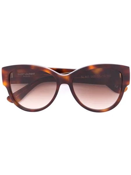 Saint Laurent Eyewear солнцезащитные очки в оправе 