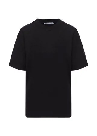 Футболка из хлопка и вискозы alexanderwang.t