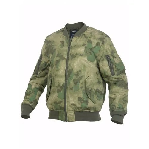 Куртка Пилот мужская утепленная (бомбер), GONGTEX Tactical Ripstop Jacket, осень-зима, цвет Атакс, Мох (A-TACS)-L