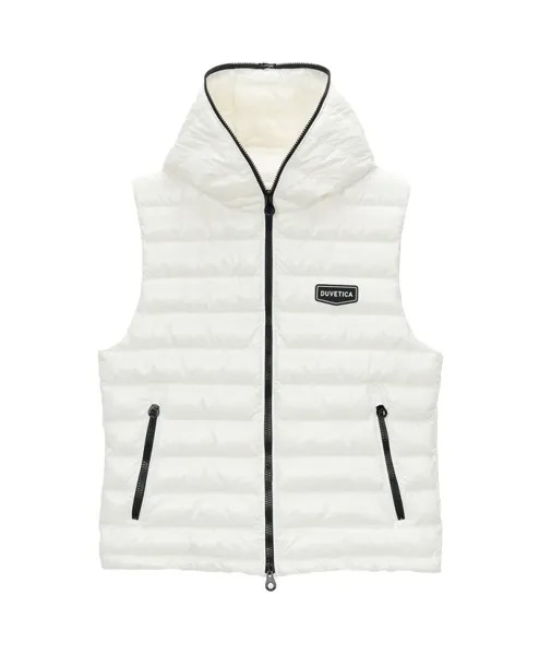 Пуховик с капюшоном aw23 Duvetica, белый