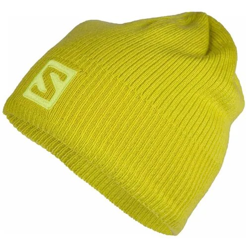 Шапка Salomon Logo Beanie Sulphur Spring