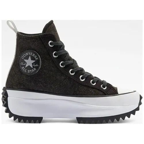 Кеды женские Converse Black Ice Run Star Hike High Top 169437 высокие черные (35)