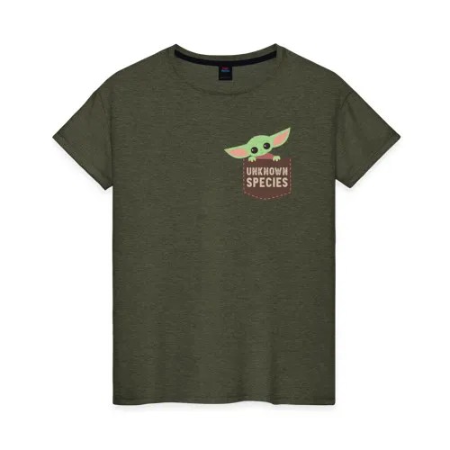 Футболка женская ВсеМайки 2147277 хаки XXXL