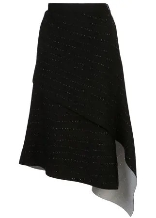 Proenza Schouler трикотажная юбка с перфорацией