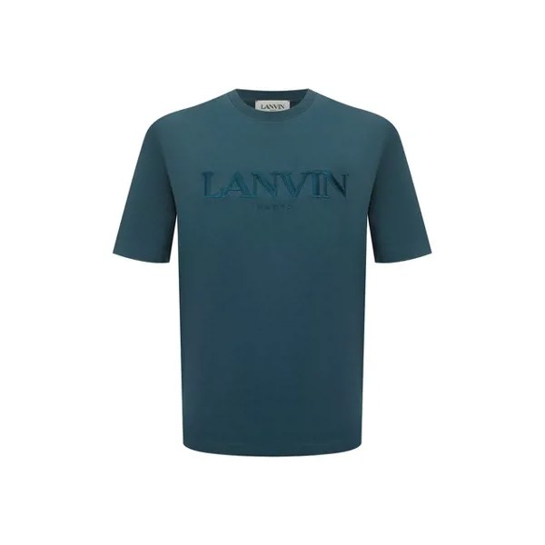 Хлопковая футболка Lanvin