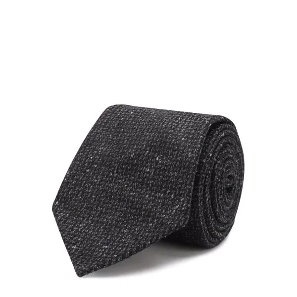 Галстук из смеси шерсти и шелка Kiton