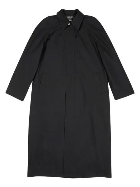 Пальто реглан Balenciaga, черный