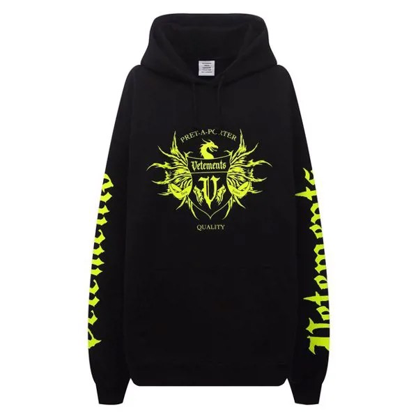 Хлопковое худи VETEMENTS