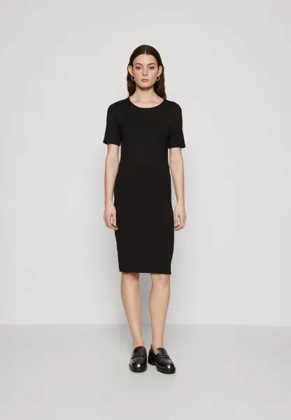 Платье из джерси SLFSHELLY Selected Femme, черный
