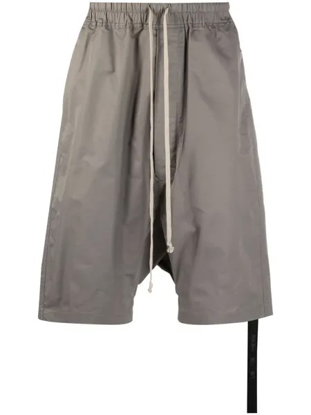 Rick Owens DRKSHDW шорты с низким шаговым швом