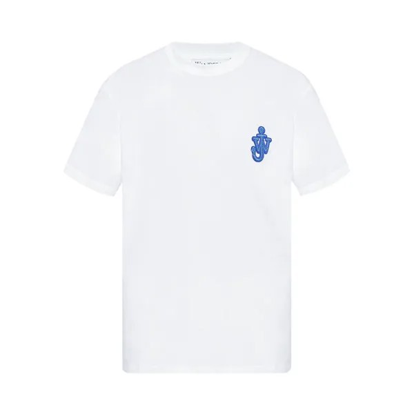 Футболка JW Anderson Anchor Patch Tee 'White', белый