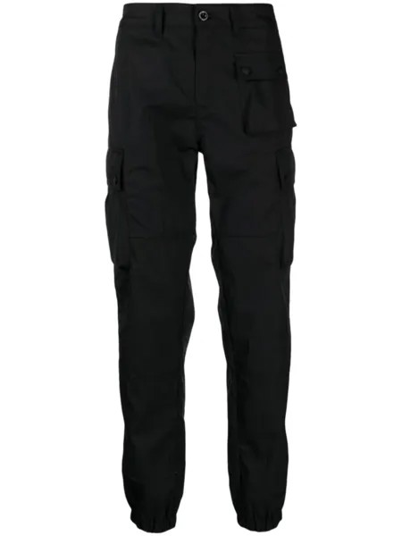 Belstaff прямые брюки карго, черный