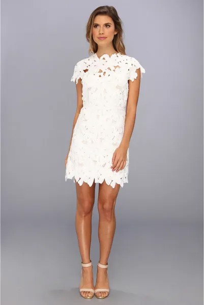 Платье Dolce Vita Jayleen Oversized Floral Dress, белый