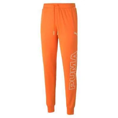 Мужские оранжевые повседневные спортивные штаны Puma Excite Drawstring Joggers 521155-90