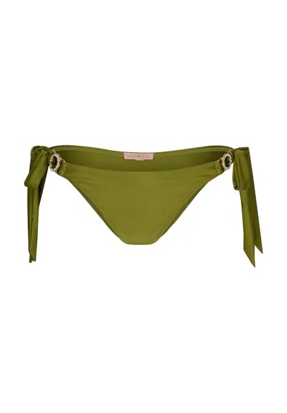 Плавки бикини Moda Minx Bikini Hose Amour Tie Side Brazilian, оливковый