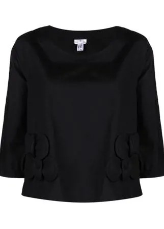 Comme Des Garçons Comme Des Garçons блузка с аппликацией