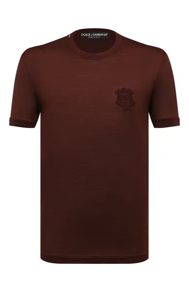 Шелковая футболка Dolce & Gabbana