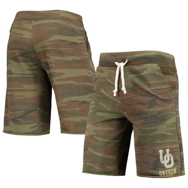 Мужские шорты с камуфляжным принтом Oregon Ducks Victory Lounge Alternative Apparel