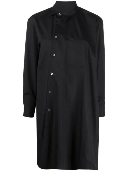 Comme Des Garçons рубашка асимметричного кроя
