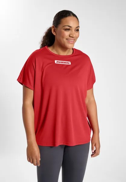Спортивная футболка Hummel, бордовый