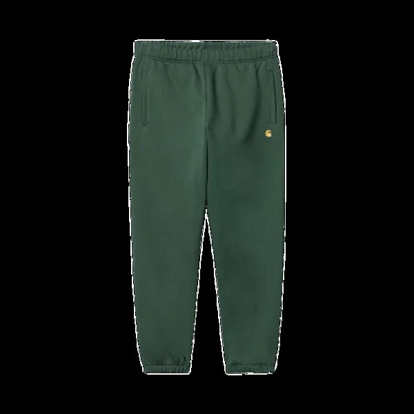 Спортивные брюки Carhartt WIP Chase 'Discovery Green', зеленый