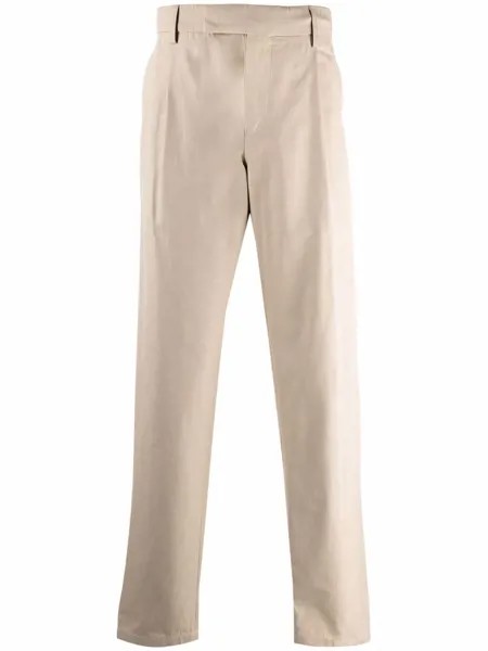 Dunhill прямые брюки с эластичным поясом