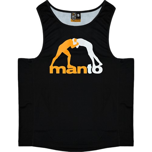 Майка Manto, размер XXL, черный
