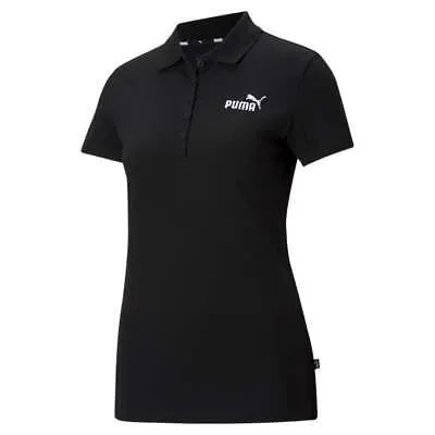 Рубашка поло с коротким рукавом с логотипом Puma Ess, женская, размер XS, повседневная, 58677901