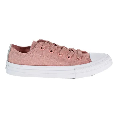 Детские туфли Converse Chuck Taylor All Star Ox Little-Big Rust Pink-White 661834F