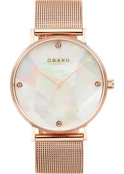 Fashion наручные  женские часы Obaku V268LXVWMV. Коллекция Mesh